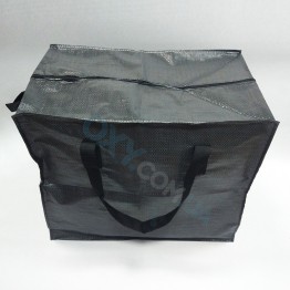 Чорна міцна господарська сумка №1 (40х35х25см)