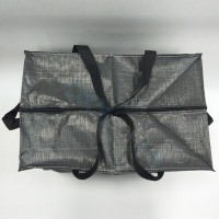 Чорна міцна господарська сумка №8 (90х60х40см)