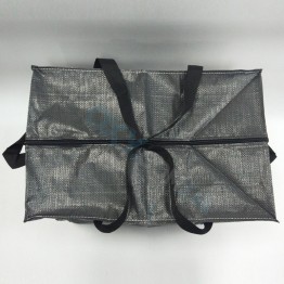 Чорна міцна господарська сумка №1 (40х35х25см)