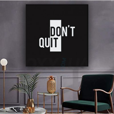 Картина на холсте Don't Quit DO IT