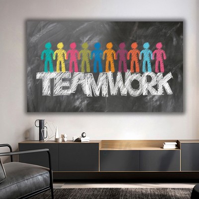 Картина на холсте Teamwork