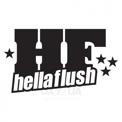 Наклейка на авто - Hella Flush