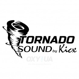 Наклейка на авто - Kicx Tornado