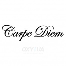 Наклейка на авто - Carpe Diem