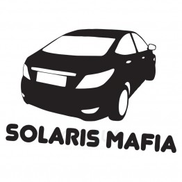 Наклейка на авто - Solaris Mafia