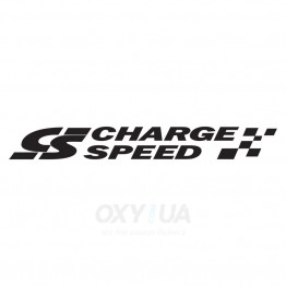 Наклейка на авто - Charge Speed