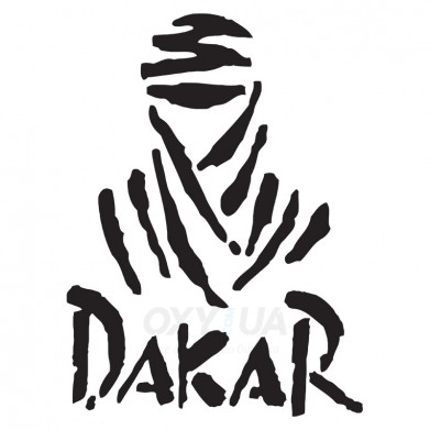 Наклейка на авто - Dakar