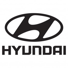 Наклейка на авто - Hyundai