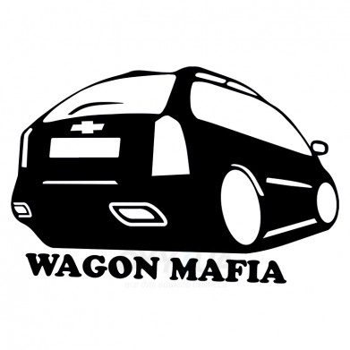 Наклейка на авто - Wagon Mafia Lacetti