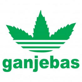 Наклейка на авто - Ganjebas