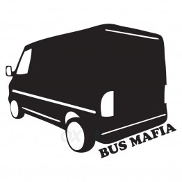Наклейка на авто - Bus Mafia