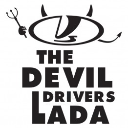 Наклейка на авто - The Devil Drivers Lada