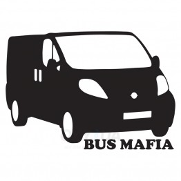 Наклейка на авто - Bus Mafia v2