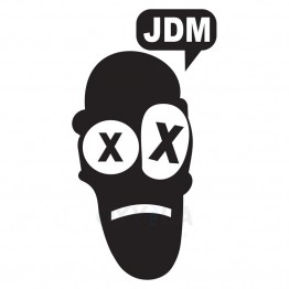 Наклейка на авто - JDM Man