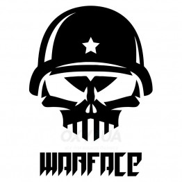 Наклейка на авто - Warface