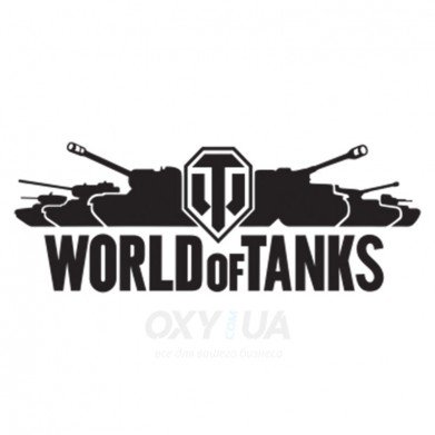 Наклейка на авто - World of Tanks v2