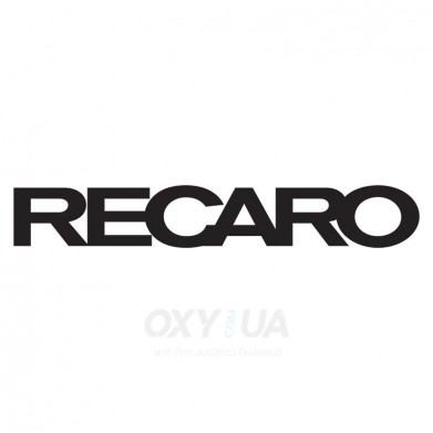 Наклейка на авто - Recaro