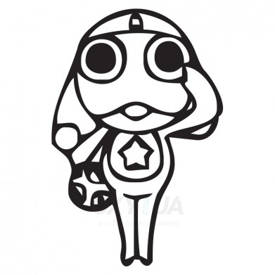 Наклейка на авто - Keroro Gunsou v2