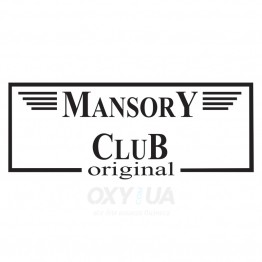 Наклейка на авто - Mansory Club Original