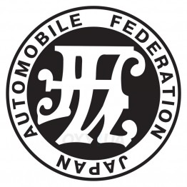 Наклейка на авто - Japan Automobile Federation