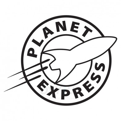 Наклейка на авто - Planet Express