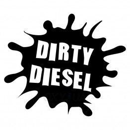 Наклейка на авто - Dirty Diesel