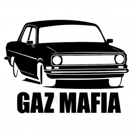 Наклейка на авто - Gaz Mafia