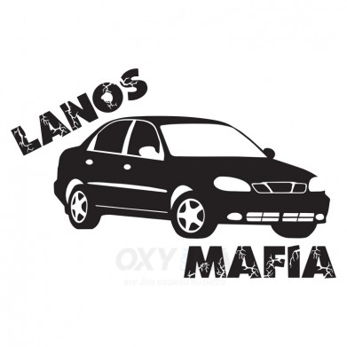 Наклейка на авто - Lanos Mafia