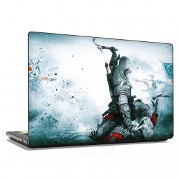 Наклейка для ноутбука - Assassins Creed ближній бій