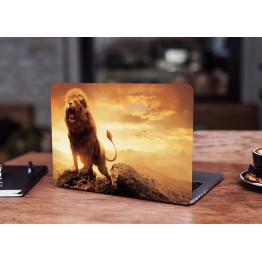 Наклейка для ноутбука - Adult Lion