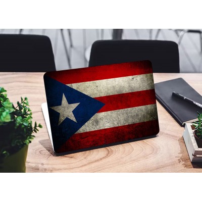 Наклейка для ноутбука - Puerto Rico Flag