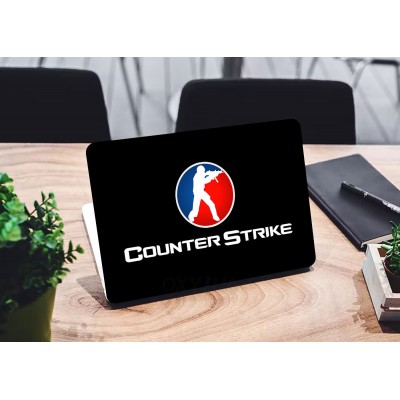 Наклейка для ноутбука - Counter-Strike old logo