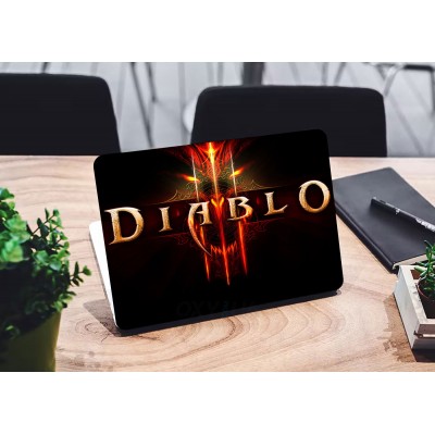 Наклейка для ноутбука - Diablo 3 logo