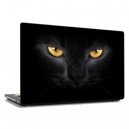Наклейка для ноутбука - Black Cat Eyes