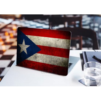 Наклейка для ноутбука - Puerto Rico Flag