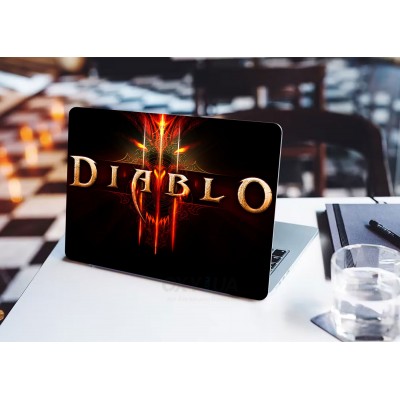 Наклейка для ноутбука - Diablo 3 logo