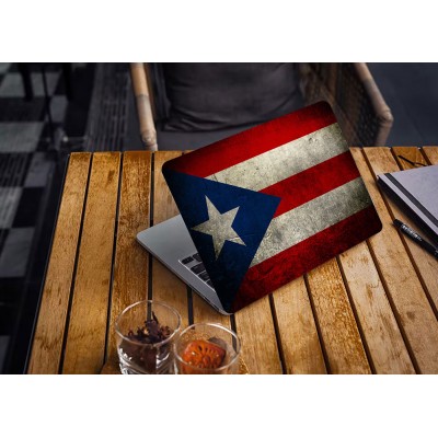 Наклейка для ноутбука - Puerto Rico Flag