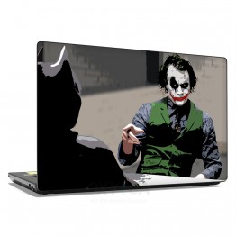 Наклейка для ноутбука - Batman and Joker