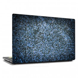 Наклейка для ноутбука - Blue little square