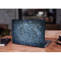Наклейка для ноутбука - Blue little square