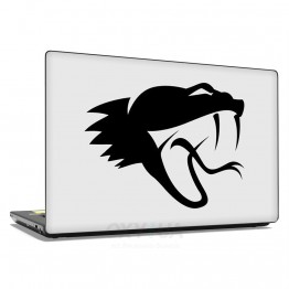 Наклейка для ноутбука - Black snake logo