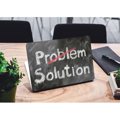 Наклейка для ноутбука - Solution Problem