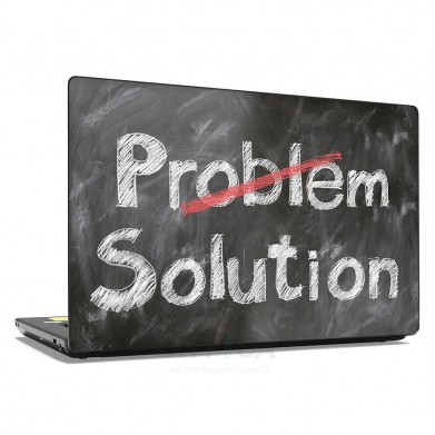 Наклейка для ноутбука - Solution Problem