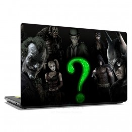 Наклейка для ноутбука - Batman Question