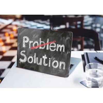 Наклейка для ноутбука - Solution Problem