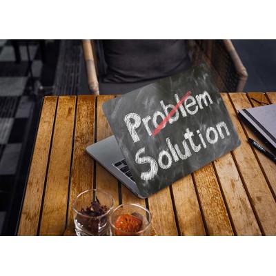 Наклейка для ноутбука - Solution Problem