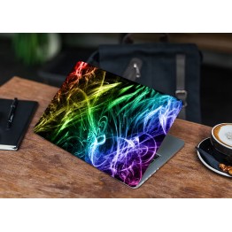 Наклейка для ноутбука - Chaos neon lights