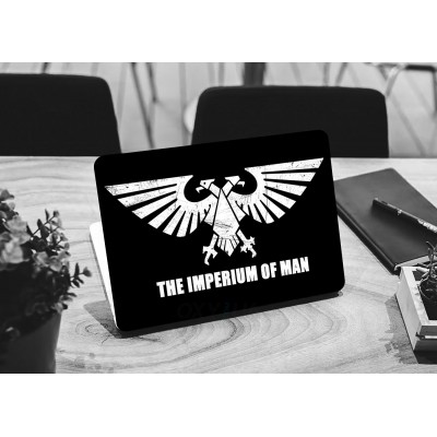 Наклейка для ноутбука - Warhammer The imperium of man