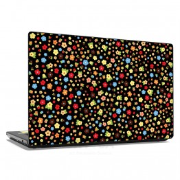 Наклейка для ноутбука - Colored daisy