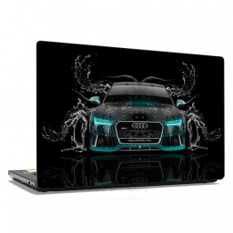 Наклейка для ноутбука - Audi quattro